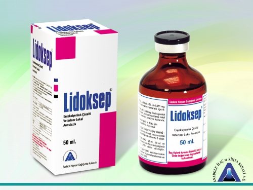 Lidoksep Inj. Solution 50 mL